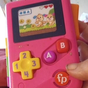 Pink Interactive Learning Toy